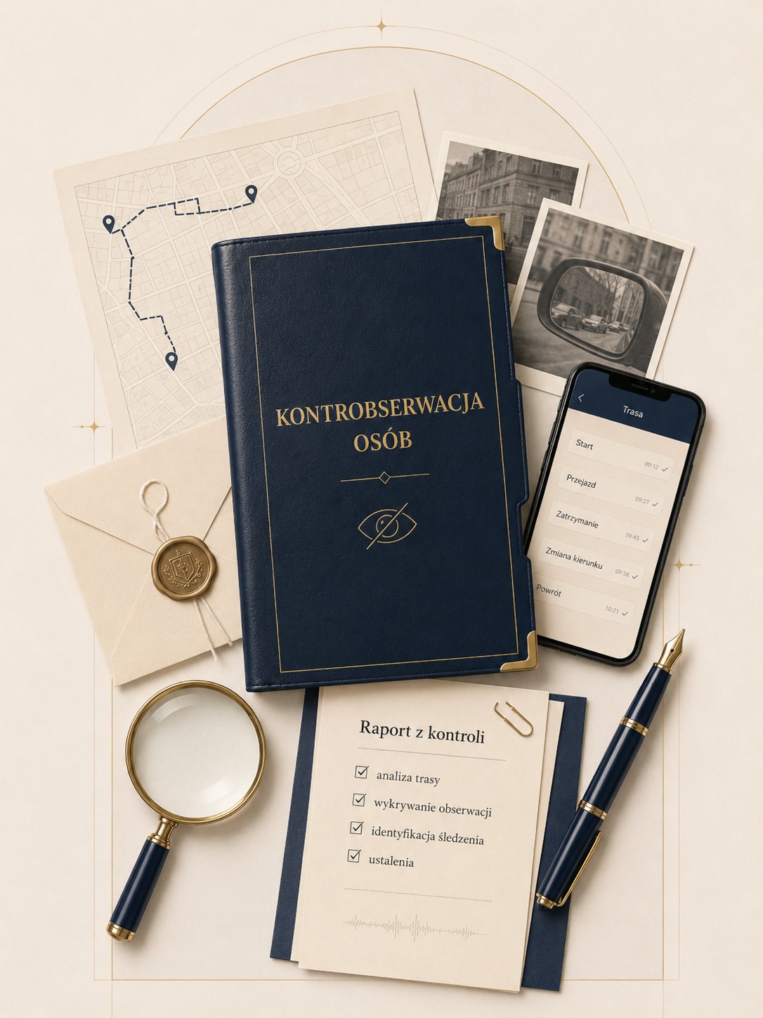 Kontrobserwacja detektyw - wykrycie i identyfikacja śledzących, Bernadetta Pozaroszczyk, Warszawa, licencja MSWiA 0006786
