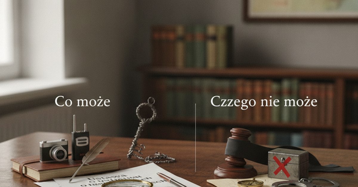Co może, a czego nie może prywatny detektyw?
